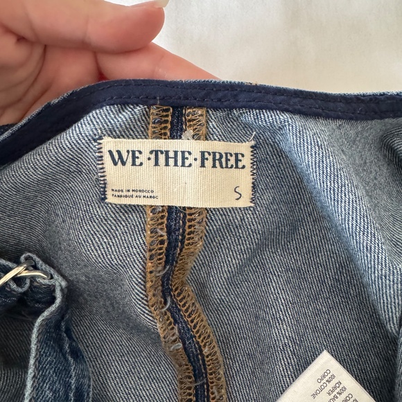 Free People x We The Free High Roller Jumpsuit in Sapphire - Picture 4 of 5